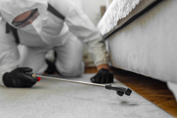 Professional Fumigation Services technician working in Sheboygan Falls, WI